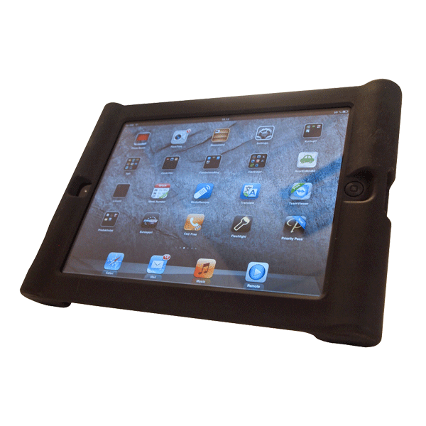 IBumper For IPad 10,2″, Schwarz Mit Stand